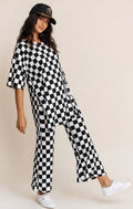 Checkered Lounge Set