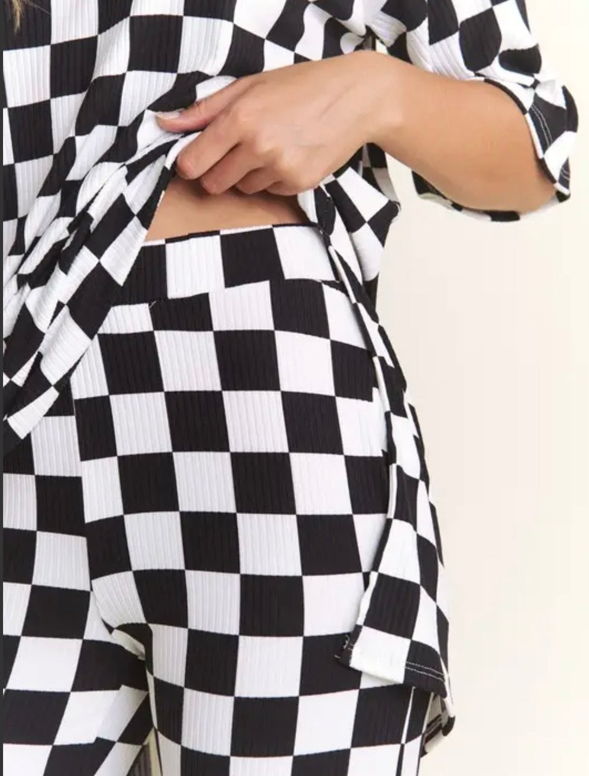 Checkered Lounge Set