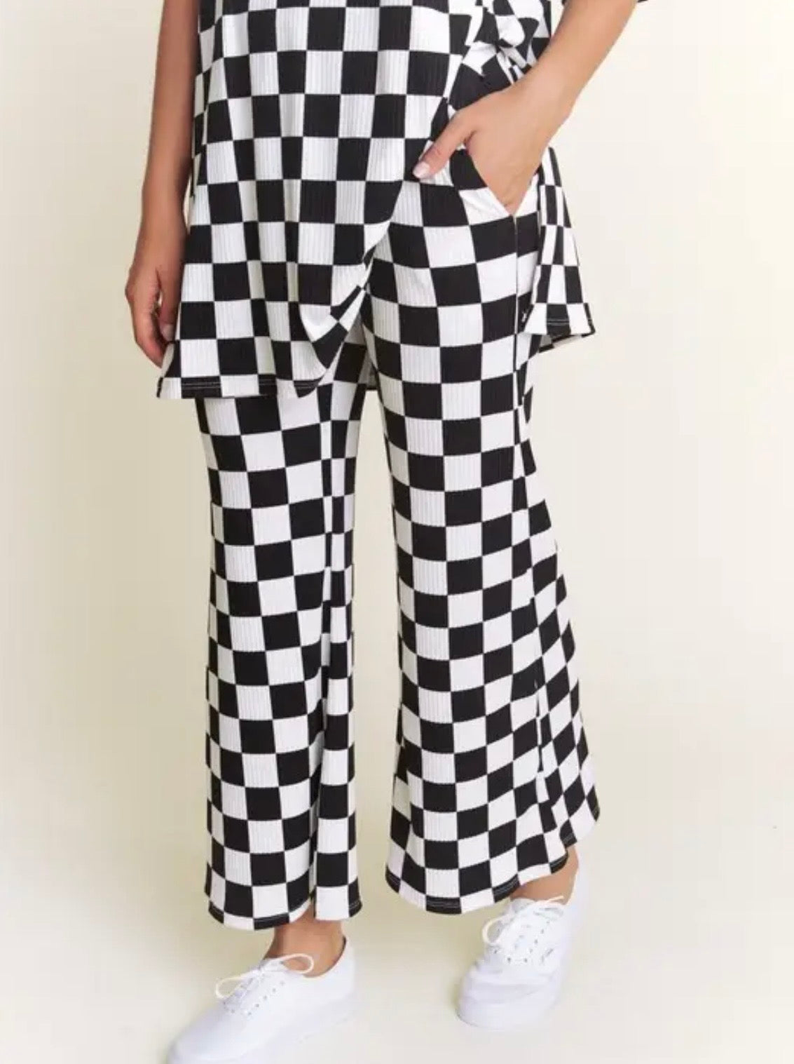 Checkered Lounge Set