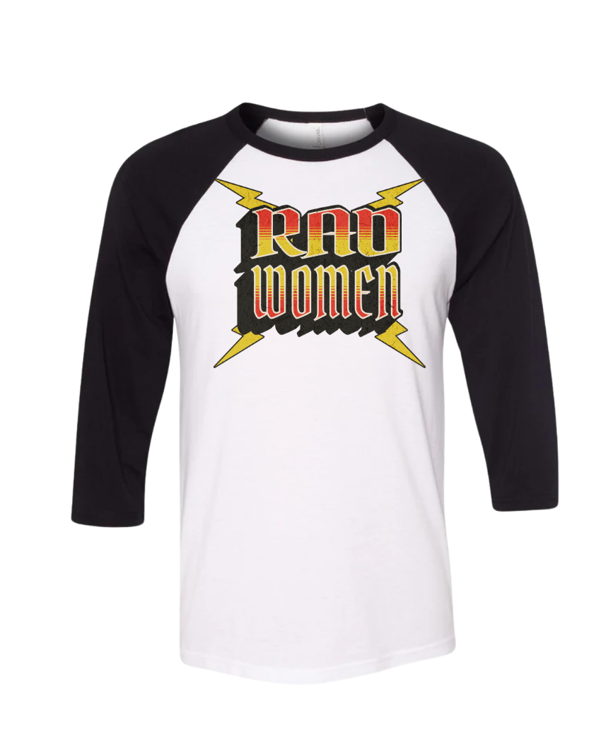 Rad Women Baseball Tee
