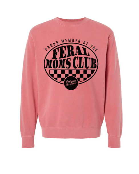 Feral Moms Crewneck Sweatshirt